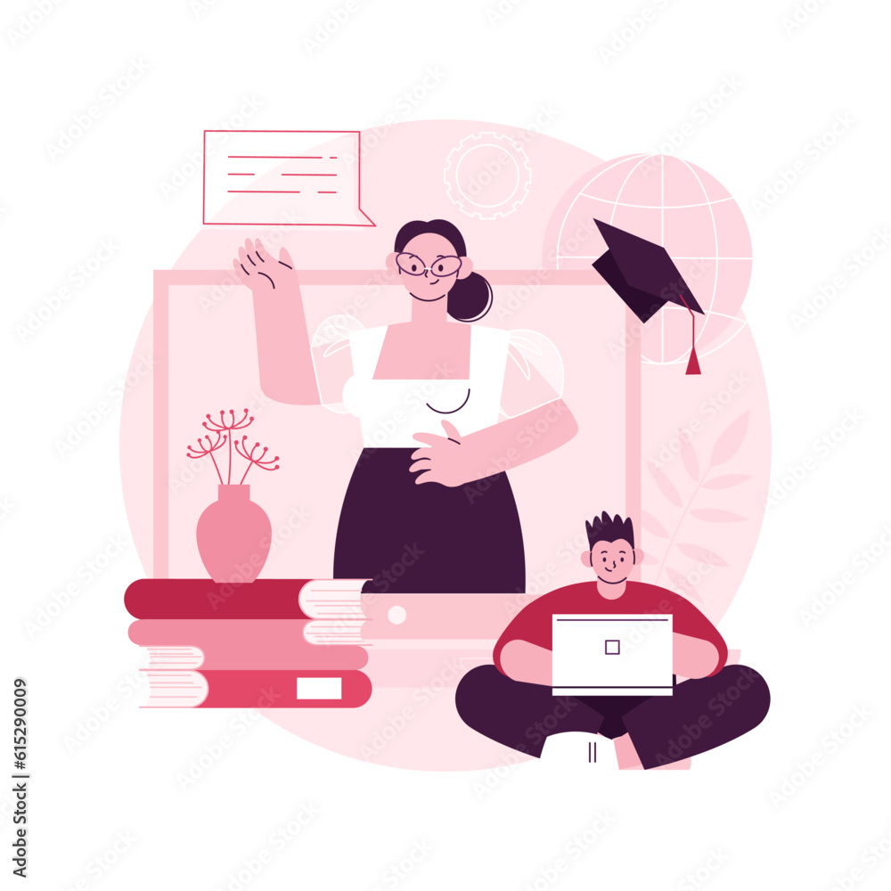 Online workshop abstract concept vector illustration. E-learning workshop, collaborative activity, get certificate online, free online education in self-isolation, master class abstract metaphor. Online workshop abstract concept vector illustration. E-learning workshop, collaborative activity, get certificate online, free online education in self-isolation, master class abstract metaphor.