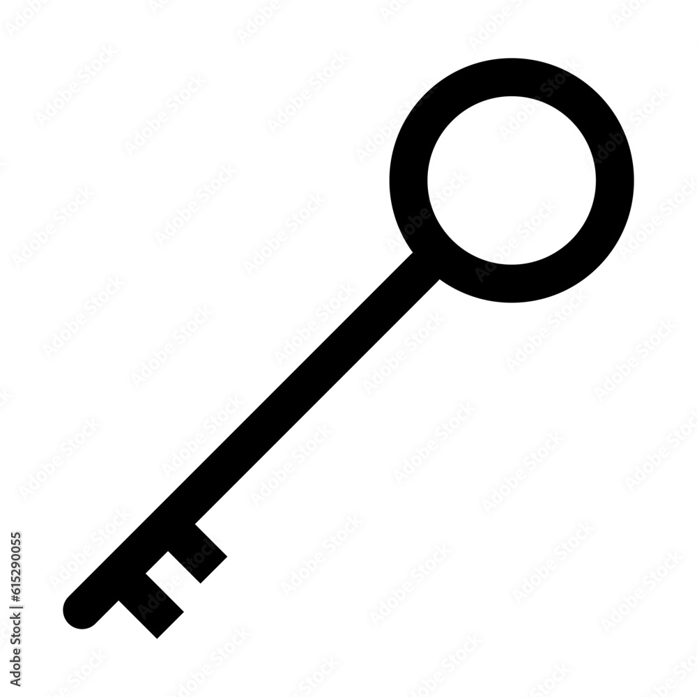 Key icon vector symbol protection and security sign flat style for your web site design Key icon logo, app, UI. Key icon vector symbol protection and security sign flat style for your web site design Key icon logo, app, UI.