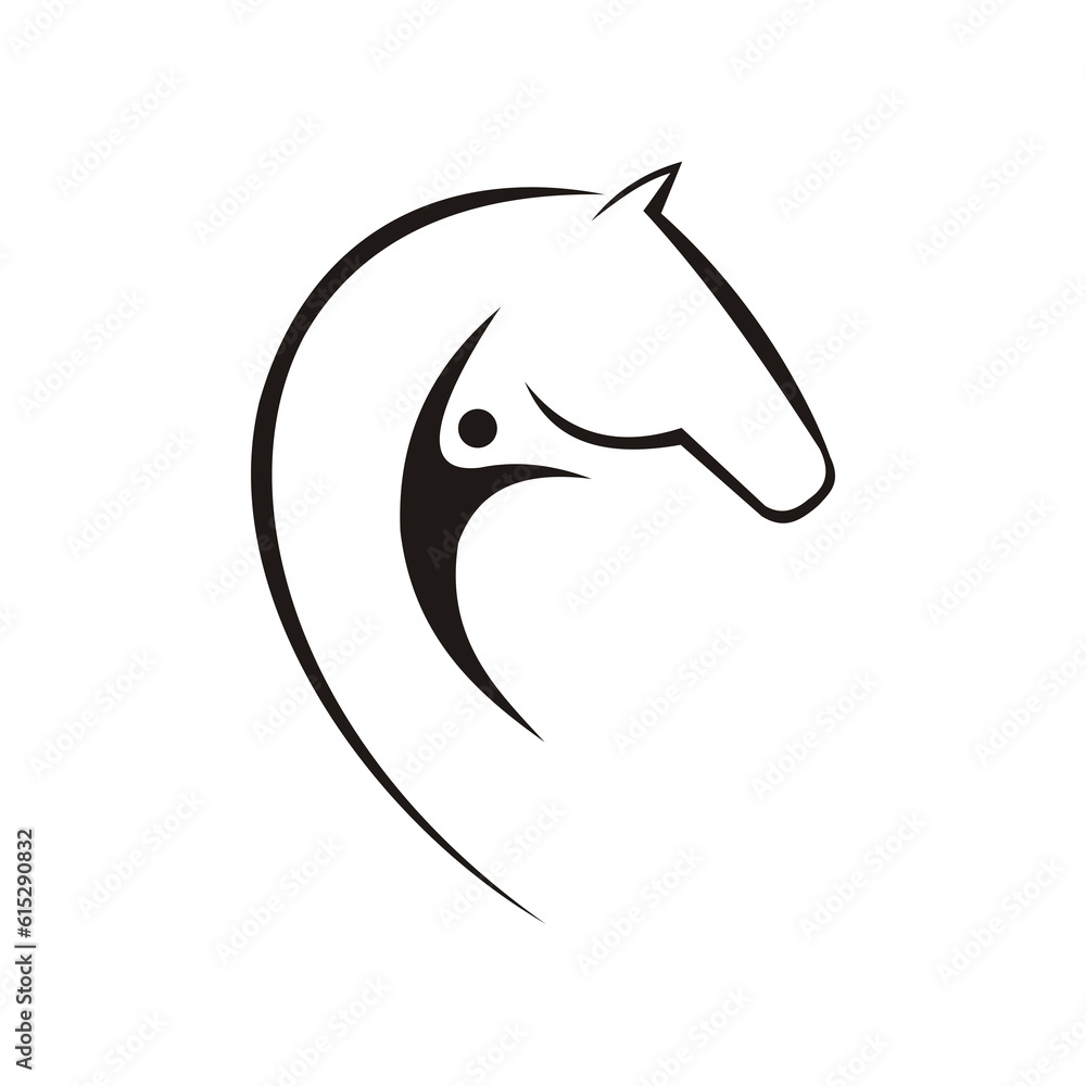 logo design vector modern abstract horse logo icon symbol logo design vector modern abstract horse logo icon symbol