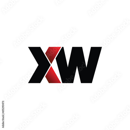 Letter XW simple logo design vector Free Download Letter XW simple logo design vector - GFXLoad