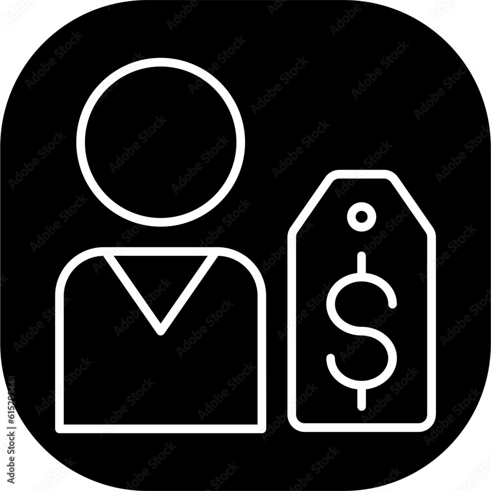Client cost e-commerce icon with black filled outline style. expenses, poor, consumerism, shopping, counting, crisis, bill, checks. Vector Illustration Client cost e-commerce icon with black filled outline style. expenses, poor, consumerism, shopping, counting, crisis, bill, checks. Vector Illustration