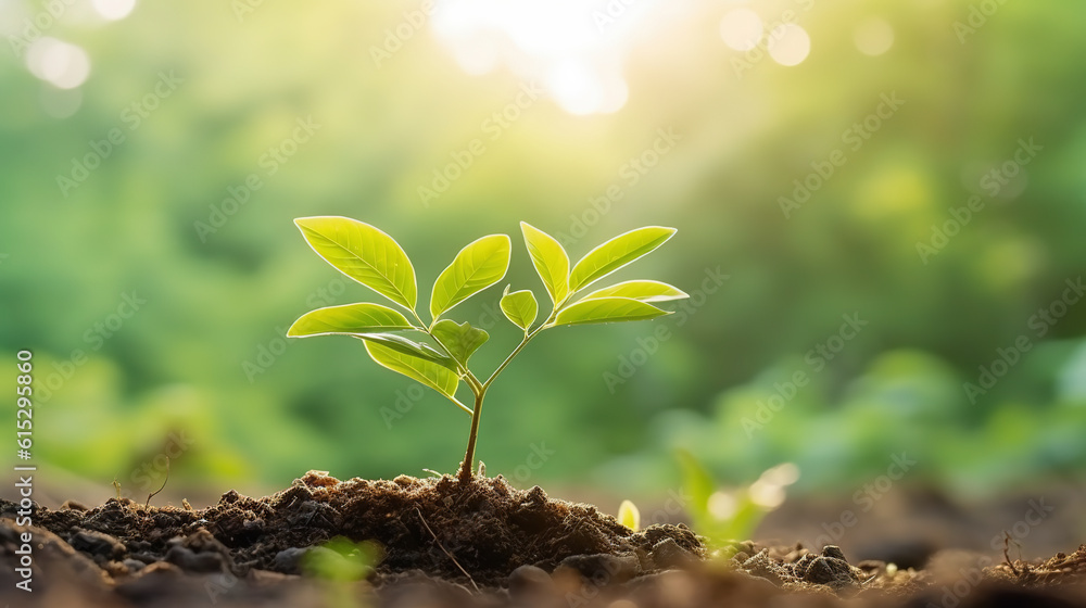 Photo close up of soybean plant in cultivated agricultural field, agriculture and crop protection, generative ai Photo close up of soybean plant in cultivated agricultural field, agriculture and crop protection, generative ai