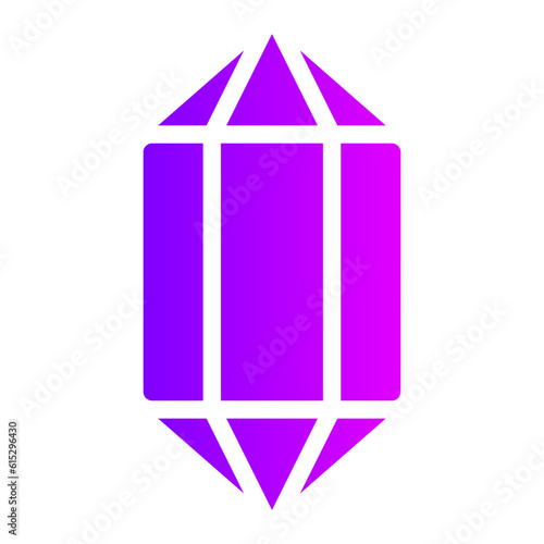 crystal gradient icon