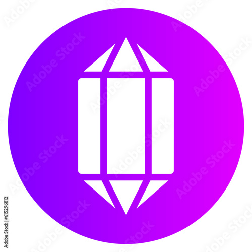 crystal gradient icon
