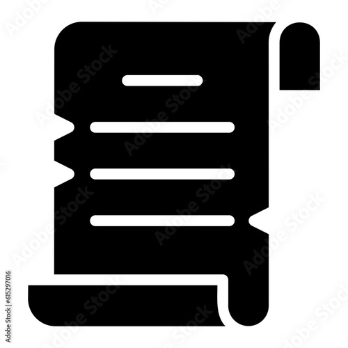 papyrus glyph icon