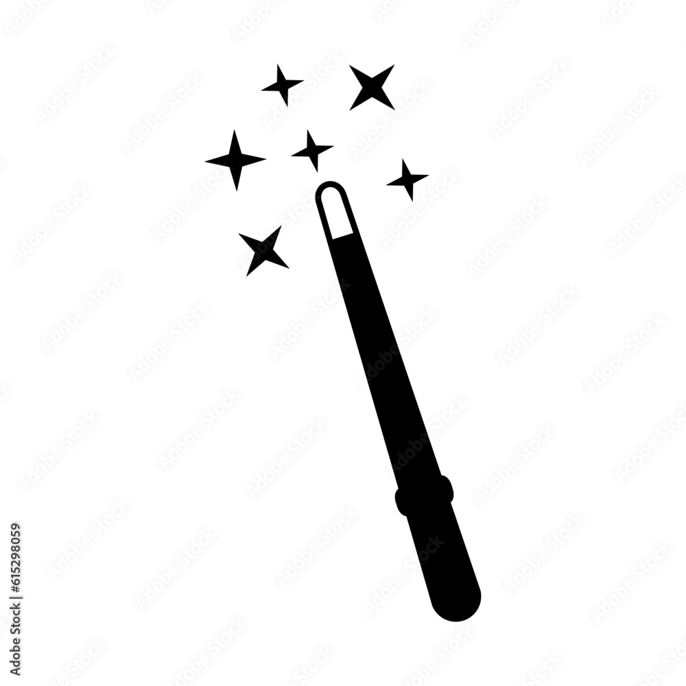 magic wand icon vector logo template magic wand icon vector logo template