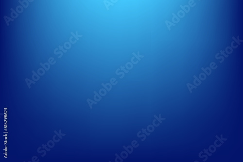 Blue gradient blurred background like light
