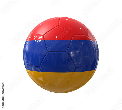 Football Armenia Flag