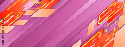 Vector colorful colourful banner abstract geometric background