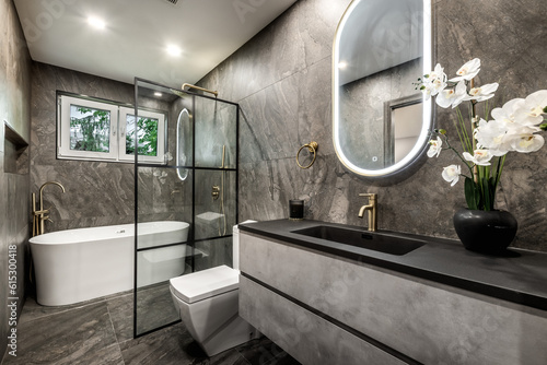 Canadian single family house, renovated with some luxury elements in design with kitchen, rooms, bedrooms, appliances, finished basement, laundry, backyard and patio