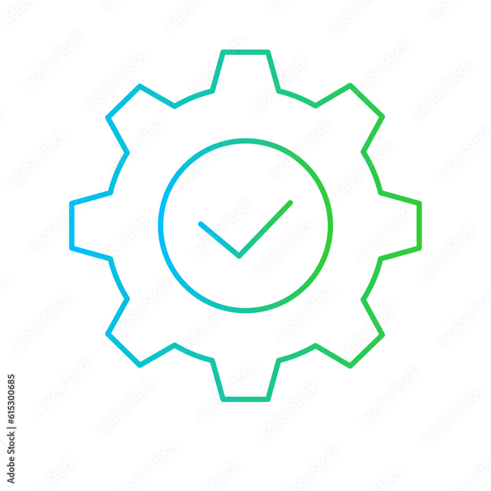 Development business and finance icon with blue and green gradient outline style. bulb, office, people, commerce, connection, network, partnership. Vector Illustration Development business and finance icon with blue and green gradient outline style. bulb, office, people, commerce, connection, network, partnership. Vector Illustration