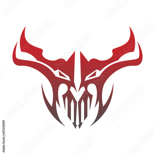 Demon logo icon design