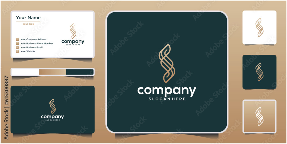 Vector letter s logo design with beauty concept premium vector Stock ...
