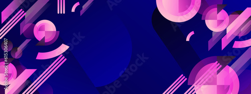 Vector abstract geometric shapes background colorful colourful