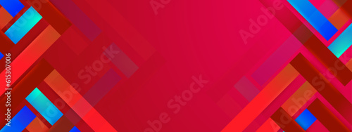 Vector colorful colourful banner abstract gradient geometric background
