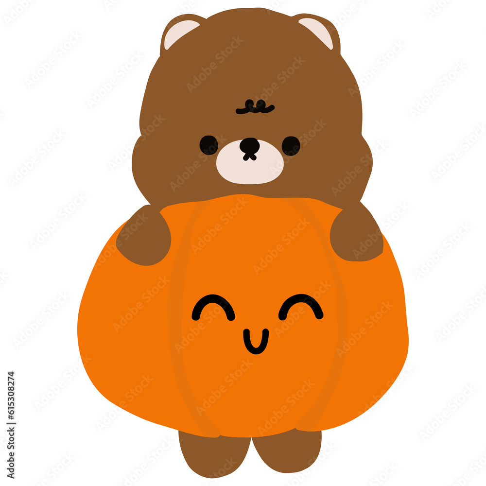 Obraz premium Bear Halloween 