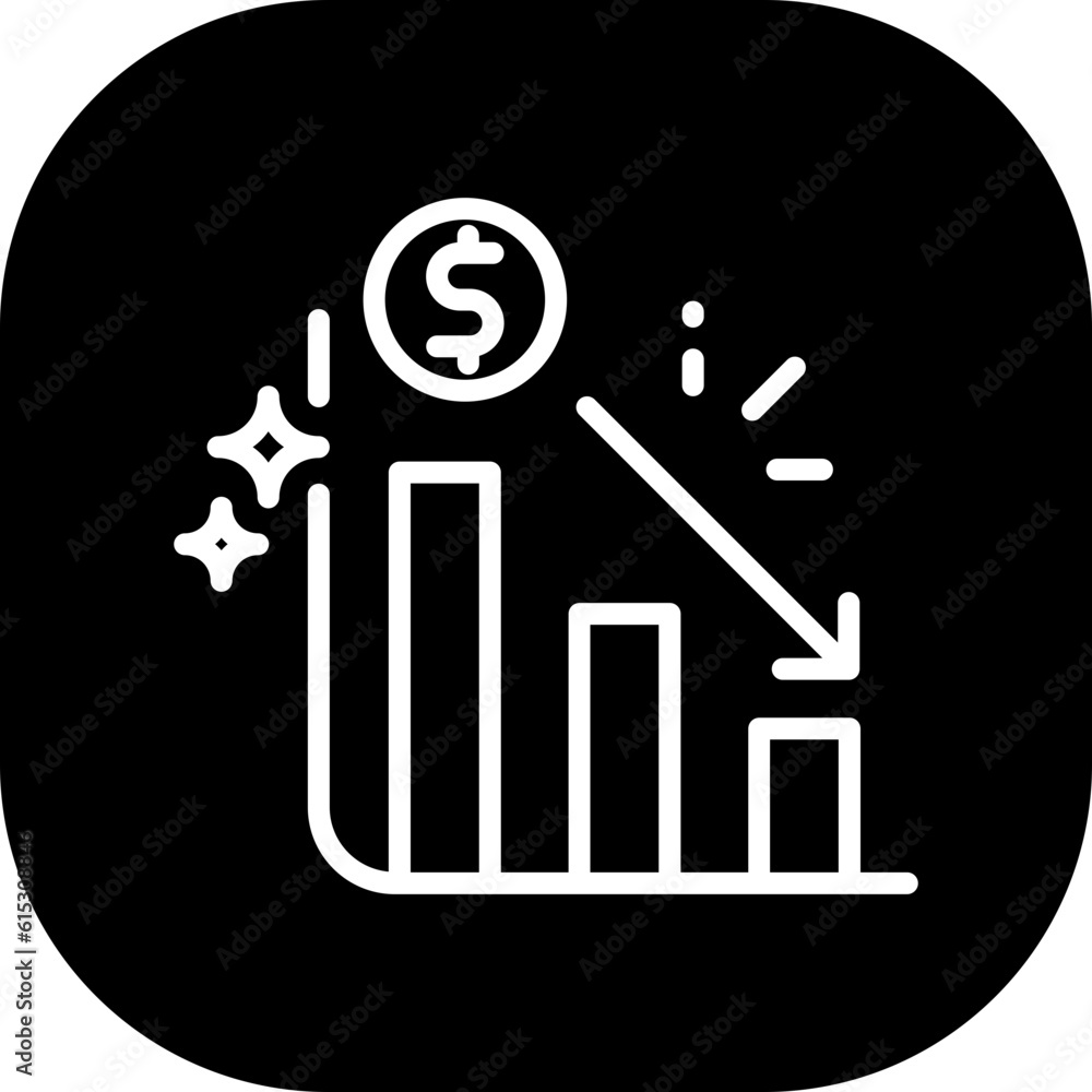 Cost reduction business and finance icon with blue and green gradient outline style. cash, economic, advice, increase, report, idea, process. Vector Illustration Cost reduction business and finance icon with blue and green gradient outline style. cash, economic, advice, increase, report, idea, process. Vector Illustration