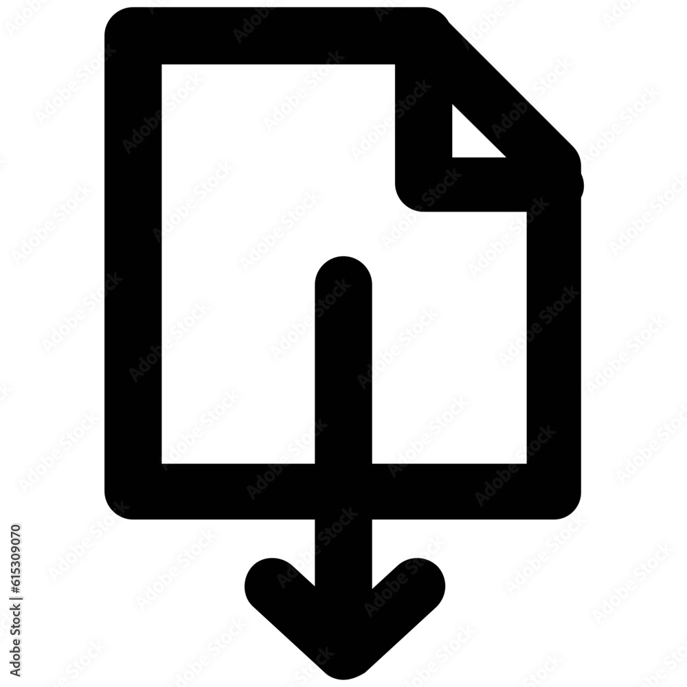 A well-designed icon of document verified A well-designed icon of document verified