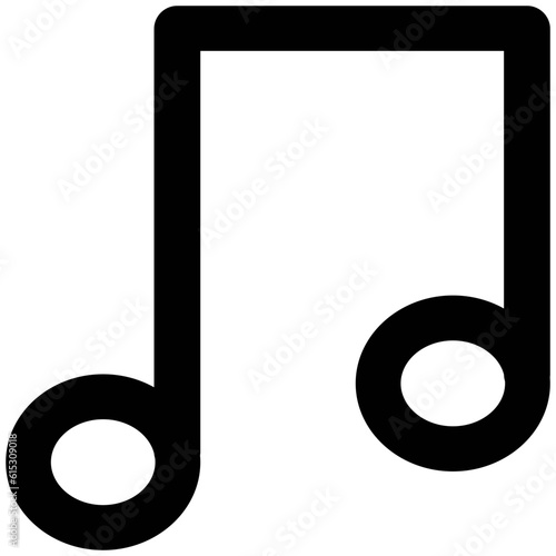 Set of Communication Interface Line Icons
