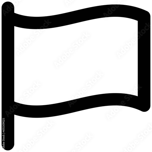 Set of Communication Interface Line Icons
