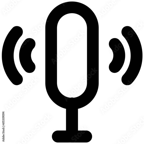 Set of Communication Interface Line Icons
