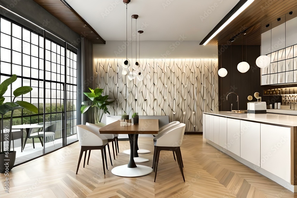 Coffee shop interior design With chairs and white walls. Empty on people. Coffee shop interior design With chairs and white walls. Empty on people.