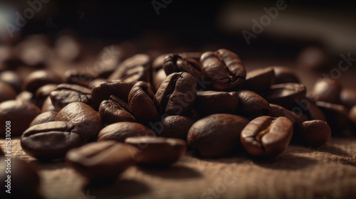 coffee beans background on table   collection of roasted coffee beans  food and beverage artisanal coffee shop
