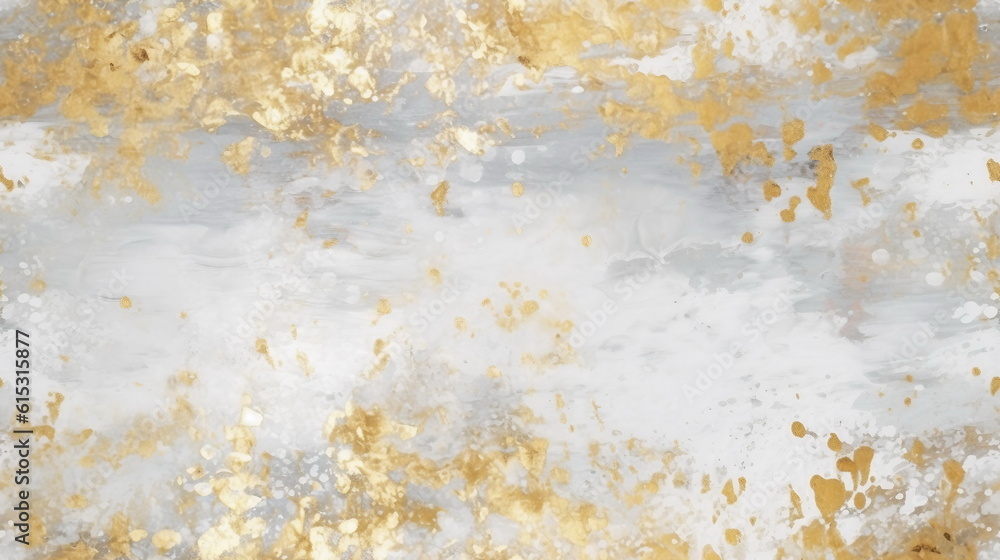 Abstract natural pattern of white luxury marble with golden glitter inclusions, ai generated Abstract natural pattern of white luxury marble with golden glitter inclusions, ai generated