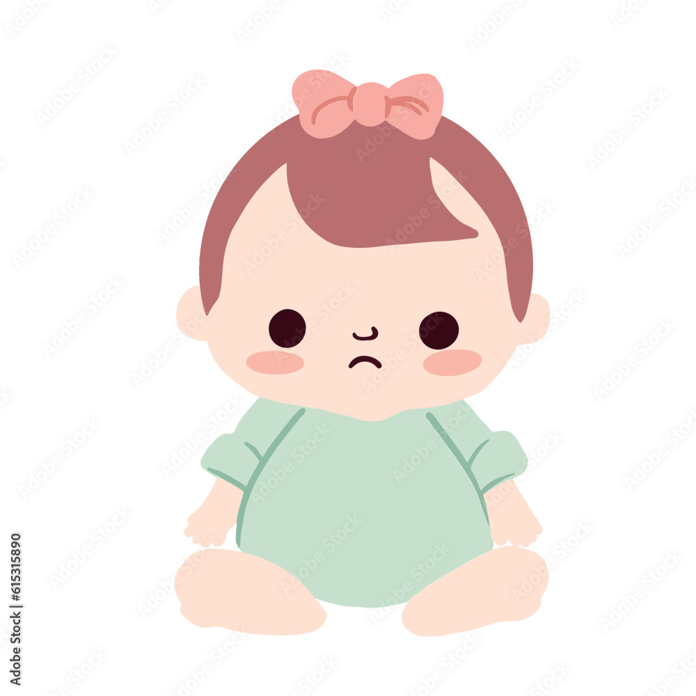 Baby Cute Illustration