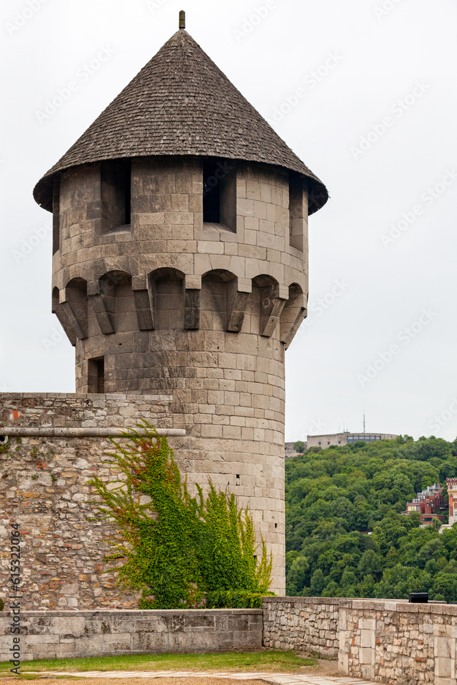 Mace Tower at Buda Castle in Budapest Mace Tower at Buda Castle in Budapest