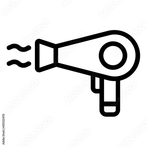 hair dryer icon