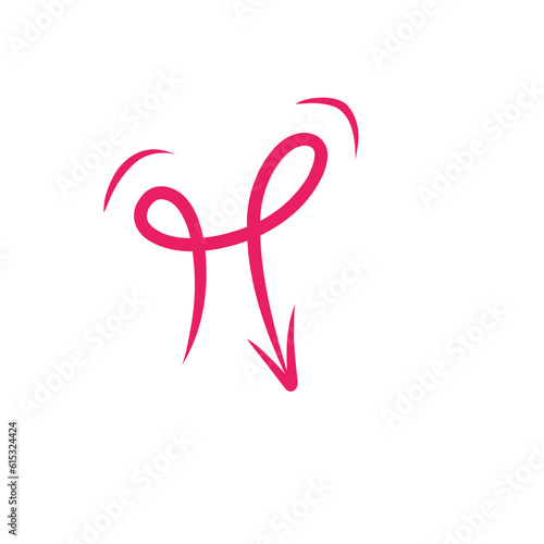 Arrow Hand Drawn Vector