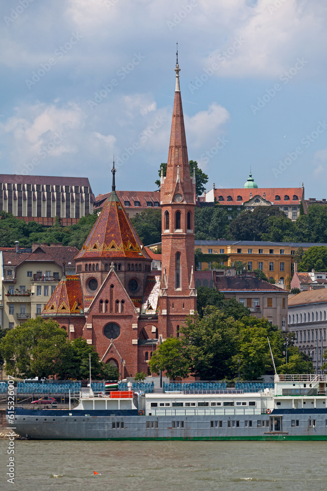 Szilágyi Dezső Square Reformed Church in Budapest