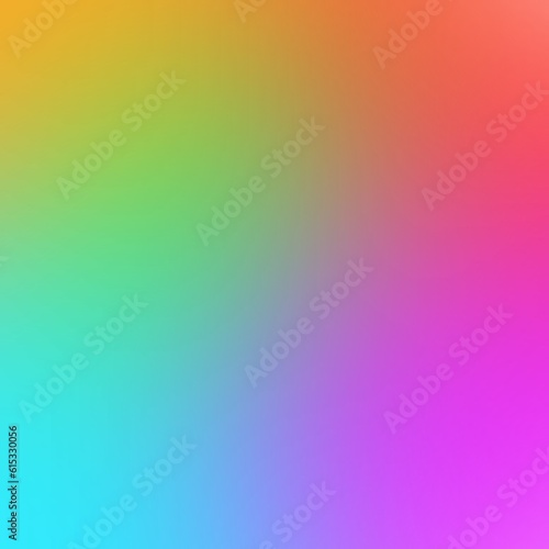 Rainbow blurred background.