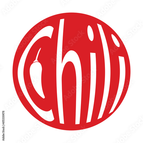 chili logo vector