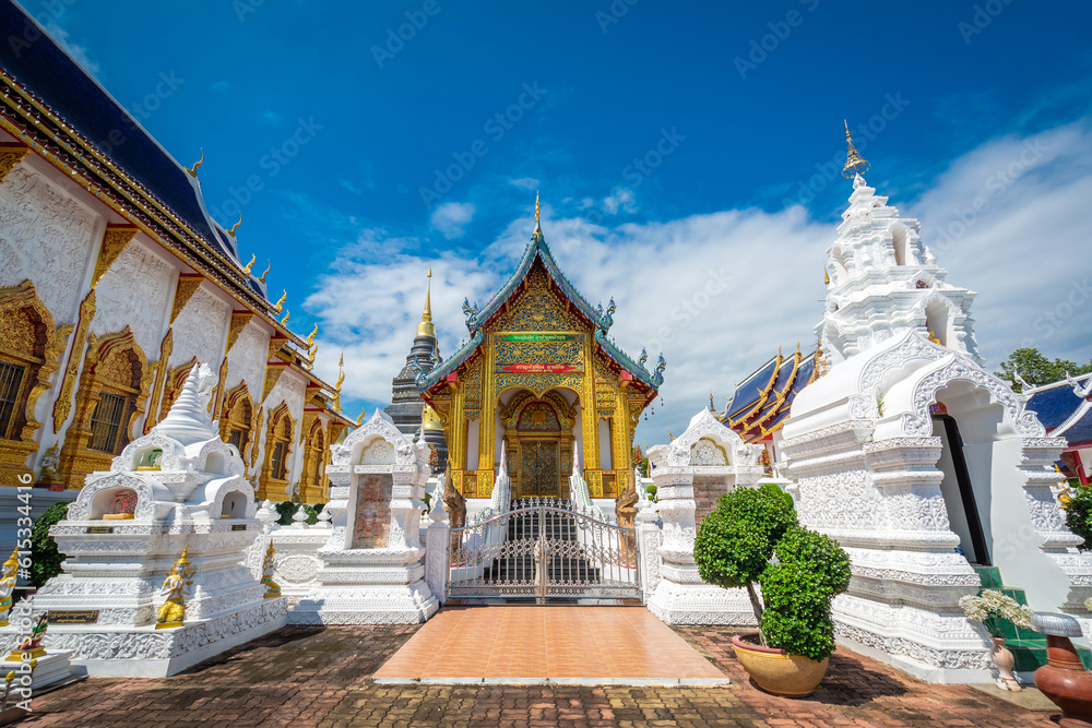 Wat Ban Den temple or Wat Den Sa Lee Si Muang Gan at Chiang Mai, Thailand