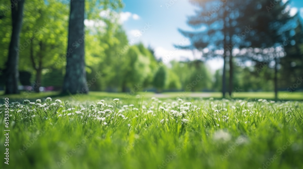 Blur park garden tree in nature background Blur park garden tree in nature background