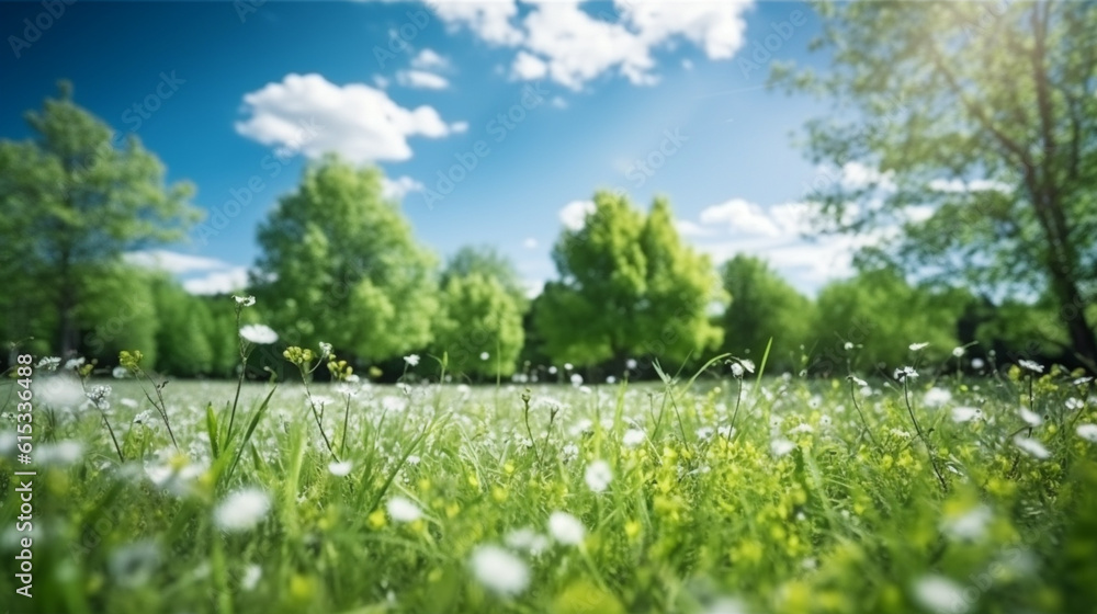 Blur park garden tree in nature background Blur park garden tree in nature background