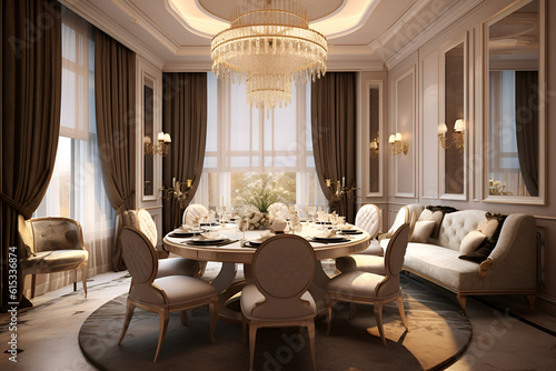 Luxury dining room