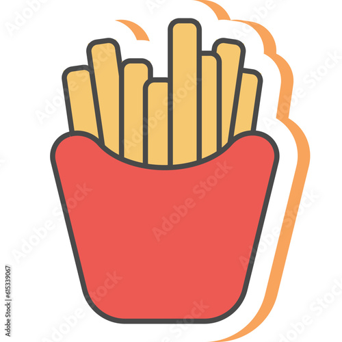 Isometric fast food icons set flat design design vector illustration