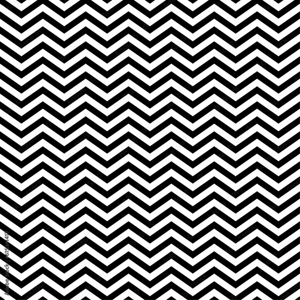 Seamless pattern with zigzag. Black and white background. Texture for print, textile, packaging. Seamless pattern with zigzag. Black and white background. Texture for print, textile, packaging.