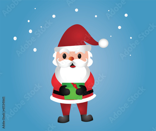 Santa Claus vector, Merry christmas 
