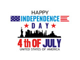 The Fourth of July is the birth of America. It is the day celebrate Independence Day. happy holiday