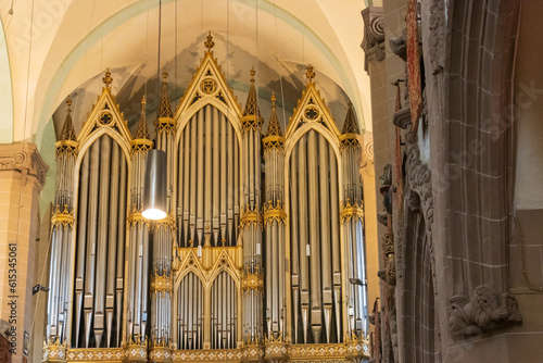 organ in the church