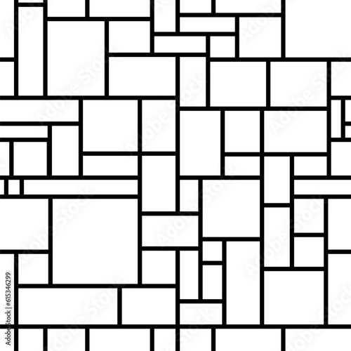 Geometric Square Pattern