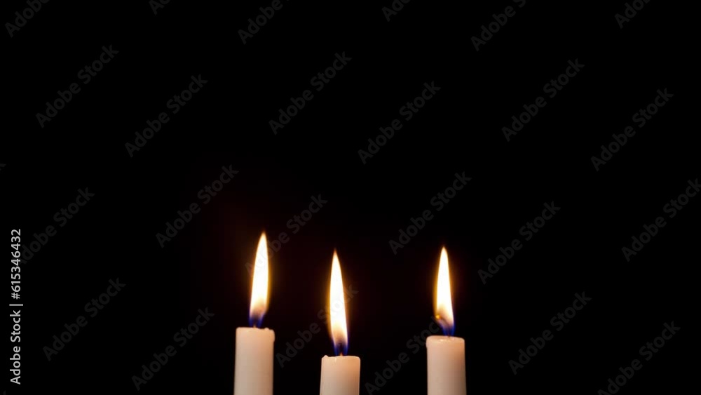 Time Lapse of candles burning down. Time Lapse of candles burning down.