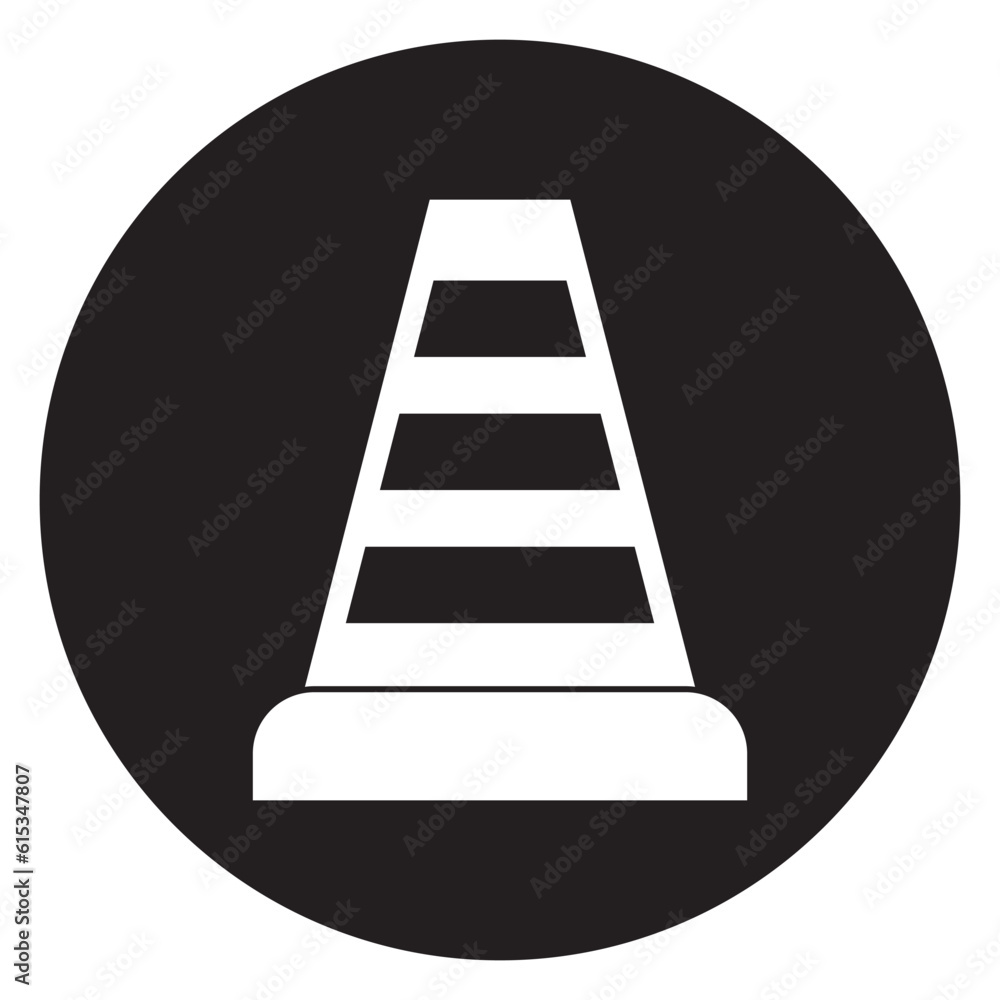 roadblock icon vector roadblock icon vector