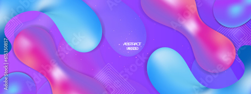Vector modern colorful colourful abstract background with fluid shapes