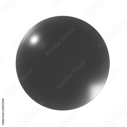 black and white ball