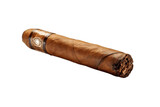 Cigar Isolated on a Transparent Background. AI